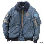 ショッピングking  【在庫あり 即納】CLAY SMITH クレイスミス LLサイズ DRAG KING ウインタージャケット CSY-5100 ネイビー (秋冬モデル) LL