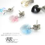 Yahoo! Yahoo!ショッピング(ヤフー ショッピング)クリスタル ハート ピアス 輝く カット ストーン ワンポイント かわいい ぶら下がり 春夏 レディース