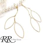 Yahoo! Yahoo!ショッピング(ヤフー ショッピング)レディース アクセサリー ピアス イヤリング リーフ 葉 大きめ 細い 華奢