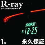 字光式 ナンバープレート LED 照明器具 車検対応 12V専用 日本製 R-ray アールレイ 1枚のみ 即納可