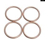  параллель импортные товары KTM RC200 RC125 RC250 42*50*4MM мотоцикл двигатель фланцы глушителя прокладка 2014-2018 2015-2017