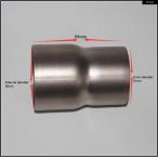  параллель импортные товары мотоцикл muffler труба адаптор rete.-sa- коннектор - камера K1 K2 K3 K4 BANDIT HUYABUSA 61MM-51MM