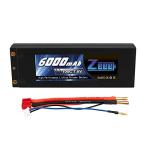 ゼエエ Zeee 7.6V 100C 2S 6000mAh 高電圧HVバッテリー リポバッテリー 大容量バッテリー ラジコン製品バッテリー