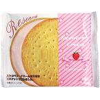 ストロベリーサンドリサーチ ビスケットリサーチ　1枚 前田製菓 クッキー