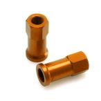 [ нестандартный Y140 отправка возможно ]DRC aluminium quick release гайка orange #D58-02-107