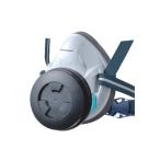 面体カラーが全部で７色　重松 直結式小型半面形防塵防毒兼用マスク TW01SC(Sサイズ、Lサイズ)(面体のみ) 　１個