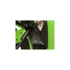 R&amp;G радиатор защита aluminium черный Ninja250R Ninja 250R Ninja300 Ninja250 Z250 Z300 RG-RAD0139BK