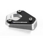 hepko&amp;be машина боковая стойка en Large men to наконечник бокового стойки aluminium серебряный / черный Versys1000 42112523-0091