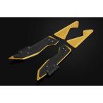  Biker z foot plate левый и правый в комплекте light gold / черный NMAX