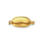 [1 шт продажа ] застежка 18 золотой желтое золото жемчуг для одним движением тип Class p легкий type длина 7.5mm ширина 18.0mm бисер l рукоделие сопутствующие товары детали K18YG драгоценный металл 