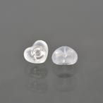 [1 шт продажа ] серьги catch 10 золотой белое золото Heart типа серьги catch ось диаметр 0.5mm из 0.7mm для серьги блокировка lK10WG 10k женский 