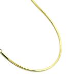  колье цепочка 18 золотой желтое золото 8 поверхность cut Sune -k цепь ширина 0.85mml.K18YG k18 18k драгоценный металл ювелирные изделия женский мужской 