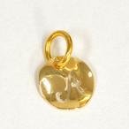 Yahoo! Yahoo!ショッピング(ヤフー ショッピング)ペンダントトップ 18金 イエローゴールド A ラウンド型イニシャルのペンダント ペンダントヘッドのみ｜K18YG 18k 貴金属 レディース メンズ