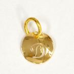 Yahoo! Yahoo!ショッピング(ヤフー ショッピング)ペンダントトップ 18金 イエローゴールド D ラウンド型イニシャルのペンダント ペンダントヘッドのみ｜K18YG 18k 貴金属 レディース メンズ
