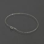 ショッピングブレスレット ブレスレット チェーン PT850 プラチナ スクリューチェーン 幅0.9mm｜鎖 850pt 貴金属 ジュエリー レディース メンズ