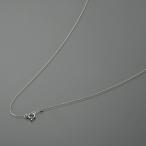 ネックレス チェーン PT850 プラチナ 4面カット小豆チェーン 幅0.5mm|鎖 850pt 貴金属 ジュエリー レディース メンズ