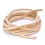  кожа шнур олень шнур мягко . крепкий . олень кожа шнурок flat шнур ширина 2.0mm длина 100cm натуральный . цвет l рукоделие сопутствующие товары металлические принадлежности детали детали 