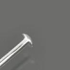 [10 шт. комплект ] булавка детали серебряный 925 T булавка диаметр провода 0.5mm длина 16.0mm.. линия материал l рукоделие сопутствующие товары металлические принадлежности украшение детали детали серебряный Silver