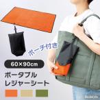 レジャーシート 一人用 1人 子供 大人 コンパクト ミニ 60×90 無地 ポーチ付き レジャーマット 敷物 アウトドア キャンプ 防災