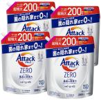 ケース販売アタックZERO 洗濯洗剤 液体 アタック液体史上 最高の清潔力 詰め替え2000g×4個