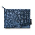 [Out of Print] Jane Austen / Pride and Prejudice Pouch (Navy)
