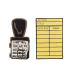 [Out of Print] Library Card and Stamp Enamel Pin Set