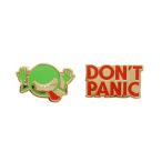 [Out of Print] Douglas Adams / The Hitchhiker's Guide to the Galaxy Enamel Pin Set - ダグラス・アダムス / 銀河ヒッチハイク・ガイド ピンバッジ セット