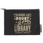 Yahoo! Yahoo!ショッピング(ヤフー ショッピング)[Out of Print] Hermione Granger / When in doubt, go to the library Pouch - ハーマイオニー・グレンジャー （ハリー・ポッター） ポーチ