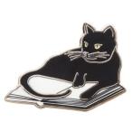 [Out of Print] Bookstores. Cats. Life is Sweet. Enamel Pin