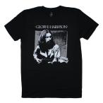 George Harrison / Live Portrait Tee (Black) - ジョージ・ハリスン (ザ・ビートルズ) Tシャツ