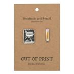 [Out of Print] Composition Notebook and Pencil Enamel Pin Setコンポジション ノートブック エナメル ピンバッジ セット
