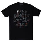 ショッピング春樹 [Out of Print] 村上春樹 / Murakami Novels Map Tee (Black) - [アウト・オブ・プリント] 村上春樹 Tシャツ