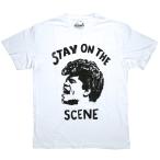 James Brown / Stay on the Scene Tee (White) - ジェームス・ブラウン Tシャツ