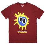 Primal Scream / Screamadelica Tee 3 (Red Brown) - プライマル・スクリーム Tシャツ