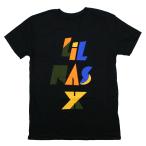 Lil Nas X / Scrap Letters Tee (Black) - リル・ナズ・X Tシャツ
