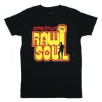 James Brown / Raw Soul Tee (Black) - ジェームス・ブラウン Tシャツ