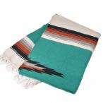 エルパソサドルブランケット (El Paso SADDLEBLANKET) New West Diamond Center/ニューウェストダイヤモンドセンター[213×152]TEAL/RUST