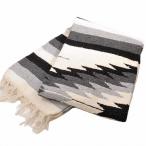 モリーナ (Molina Indian Blanket) Extra Fancy Diamond[Natural]エクストラファンシーダイヤモンド[約200×127cm]ECRU/GRAY