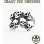 Yahoo! Yahoo!ショッピング(ヤフー ショッピング)クレイジーピッグ リング 指輪 CRAZYPIG カタコンブスカル リング CRAZY PIG メンズ リング レディース リング