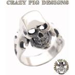 Yahoo! Yahoo!ショッピング(ヤフー ショッピング)クレイジーピッグ リング 指輪 CRAZYPIG カタウェイスカルリング CRAZY PIG メンズ リング レディース リング