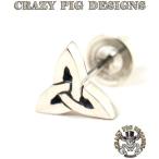 Yahoo! Yahoo!ショッピング(ヤフー ショッピング)クレイジーピッグ ピアス CRAZYPIG セルティック スタッドピアス CRAZY PIG 片耳 イヤリング ピアス メンズ ピアス レディース