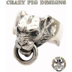 Yahoo! Yahoo!ショッピング(ヤフー ショッピング)クレイジーピッグ リング 指輪 CRAZYPIG スモールタイガーヘッドリング CRAZY PIG メンズ リング レディース リング