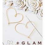 プラスグラム +GLAM スモールハート ピアス