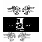 ソファアリ SofferAri ミディアム O.G. バッヂ カフリンクス w ダイヤモンズ CUFFLINKS カフスボタン