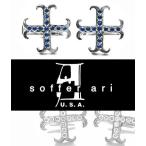 ソファアリ SofferAri ラージ O.G. バッヂ 13 サファイアズ カフリンクス CUFFLINKS カフスボタン