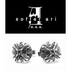 ソファアリ SofferAri ラージ S.A. クロス バトン カフリンクス CUFFLINKS カフスボタン