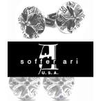 ソファアリ SofferAri ラージ N.C. クロス バトン カフリンクス CUFFLINKS カフスボタン
