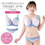 ブラジャー 大きいサイズ インナー 女性 下着 オルタンシア ブラショーツセット(SP595)