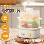 【当日発送】 二段電気蒸し器 かん