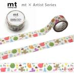 マスキングテープ mt × Artist Series [幅20mm×5m] 1巻 OSAMU GOODS カラフルステッカー カモ井加工紙 129-MTOSAM03 【ネコポス可】 [M便 1/10]